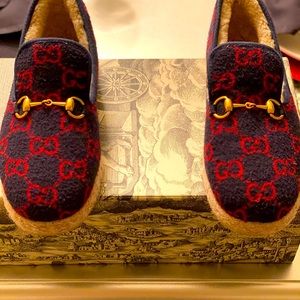 Custom Gucci Monogram Winter Loafer